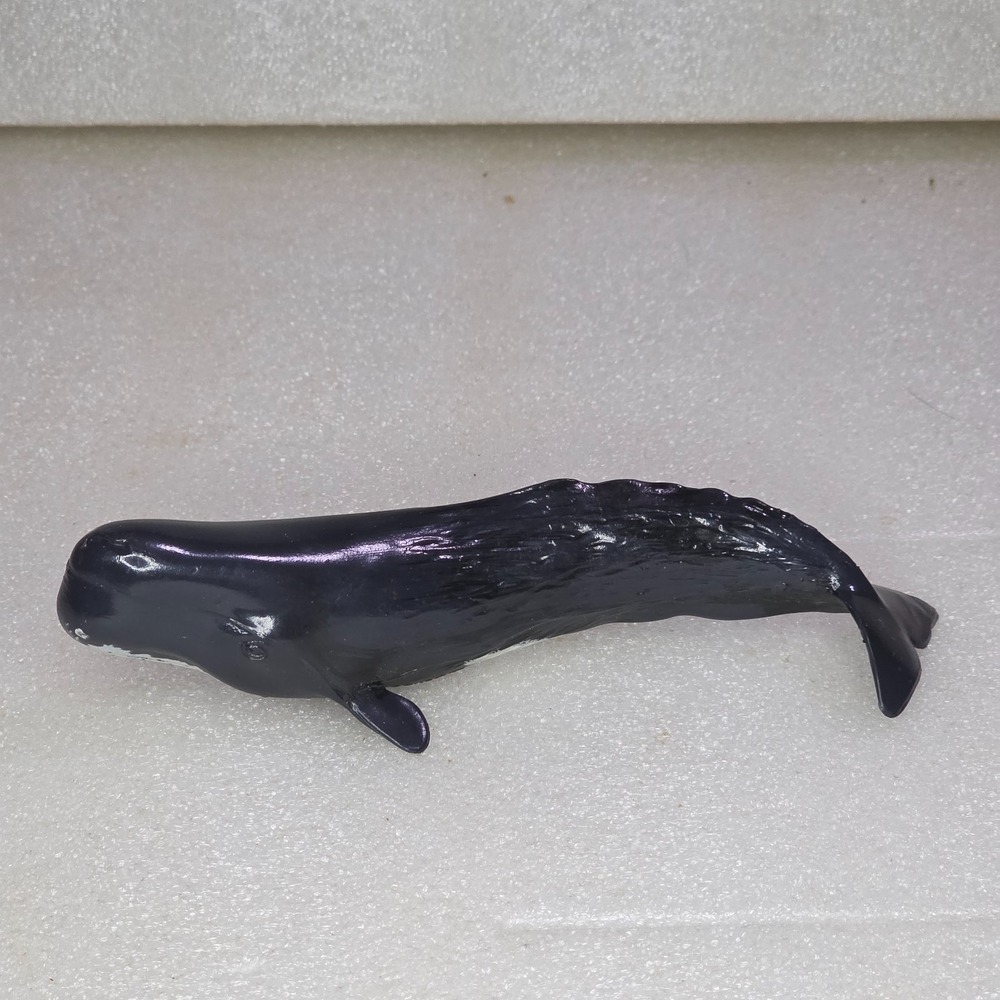 Safari Ltd. Monterey Bay Aquarium Sperm Whale 1992 Vintage Ocean Life Figure 6"